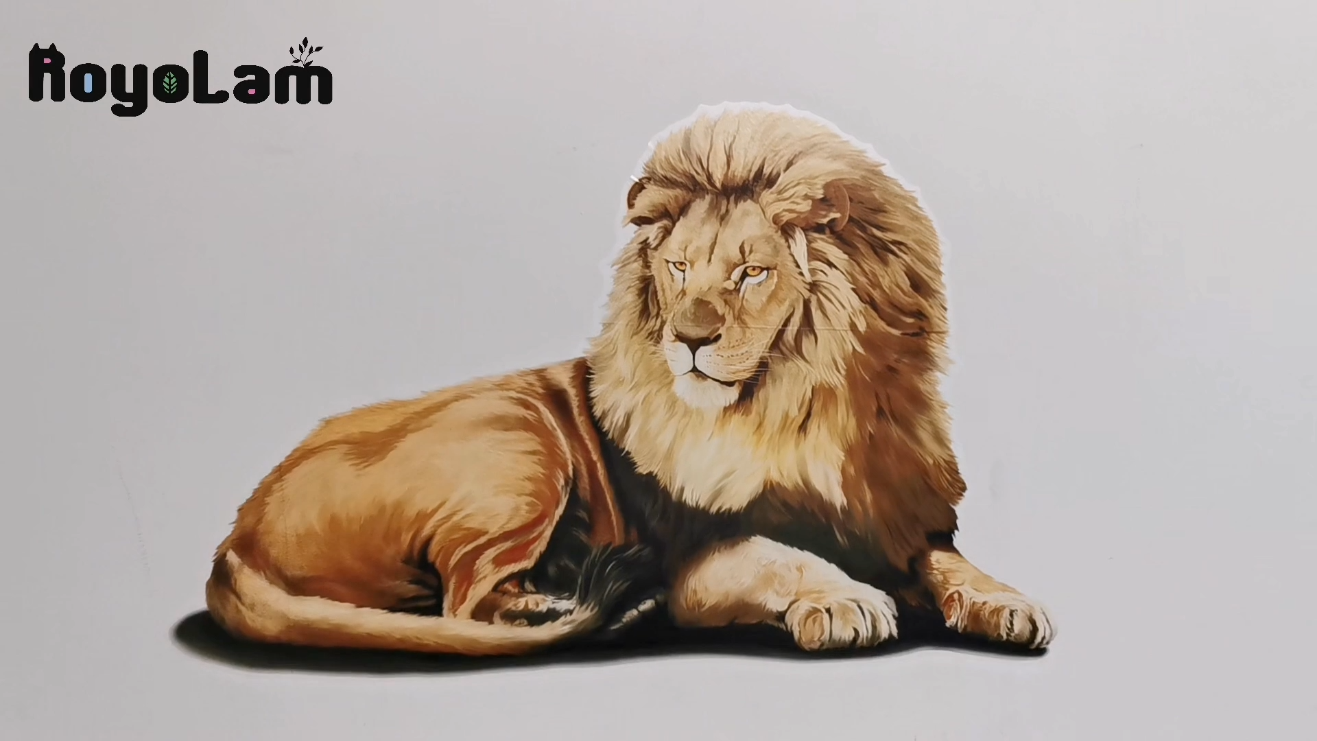 Vinilo decorativo RoyoLam León 90x30 cm impermeable miniatura 7