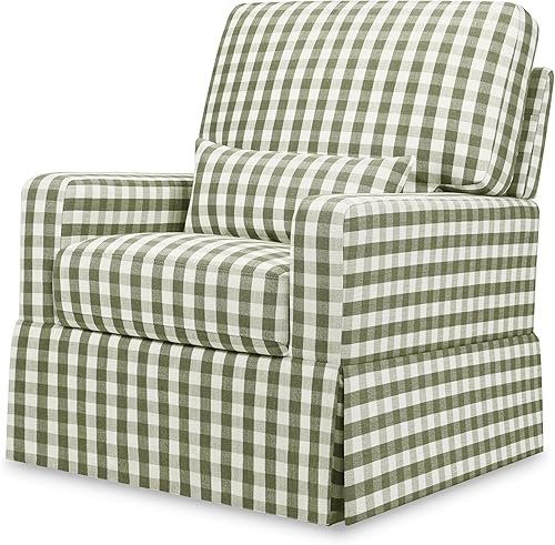 Miniatura 8 de Million Dollar Baby Classic Crawford Pillowback Comfort - Deslizador giratorio en crema de alto rendimiento repelente al agua y resistente a las