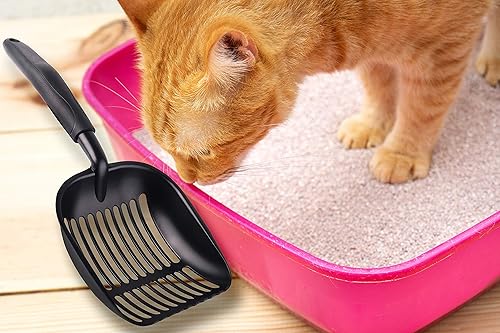 Miniatura 6 de Pets First Cat Litter Scooper - Ergonomic & Easy Grip Design Deep Cleaning with A Non-Stick & No Residue Build-Up  Solid Aluminum, Waterproof -