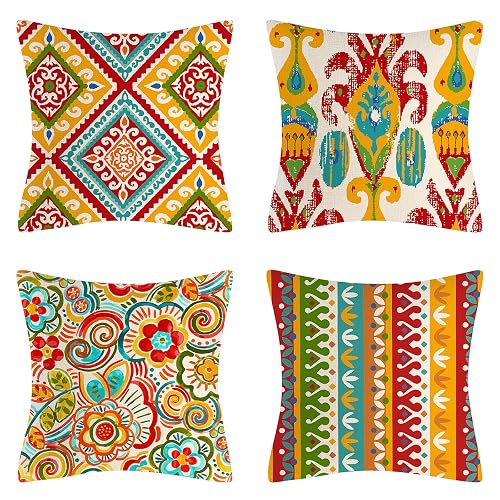 Housses de Coussin 45 x 45 cm Bohème Geometric Lot