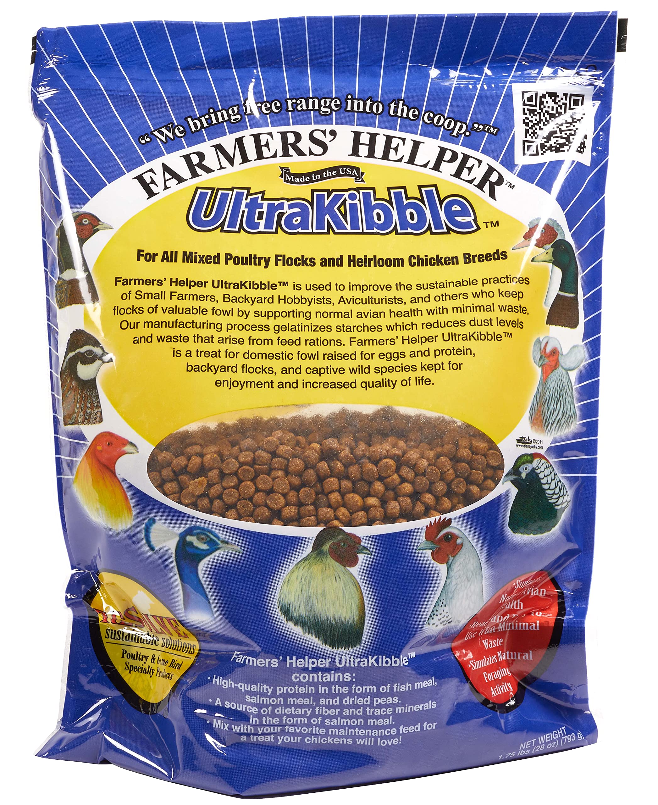 UltraKibble Fowl Nutritional Supplement, 28-oz.