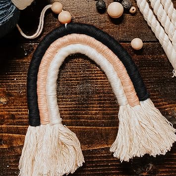 Black Natural Cotton Craft String - Ohtomber 328 Feet 2MM Bakers Twine for DIY Crafts and Gift Wrapping
