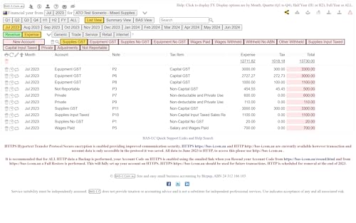 BAS-I.C Free BAS and GST Accounting