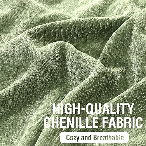 Miniatura 3 de H.VERSAILTEX Fundas para sofá de 3 cojines, fundas para sofá de sala de estar, funda de felpilla para perros para sofá modular en forma de L, futón