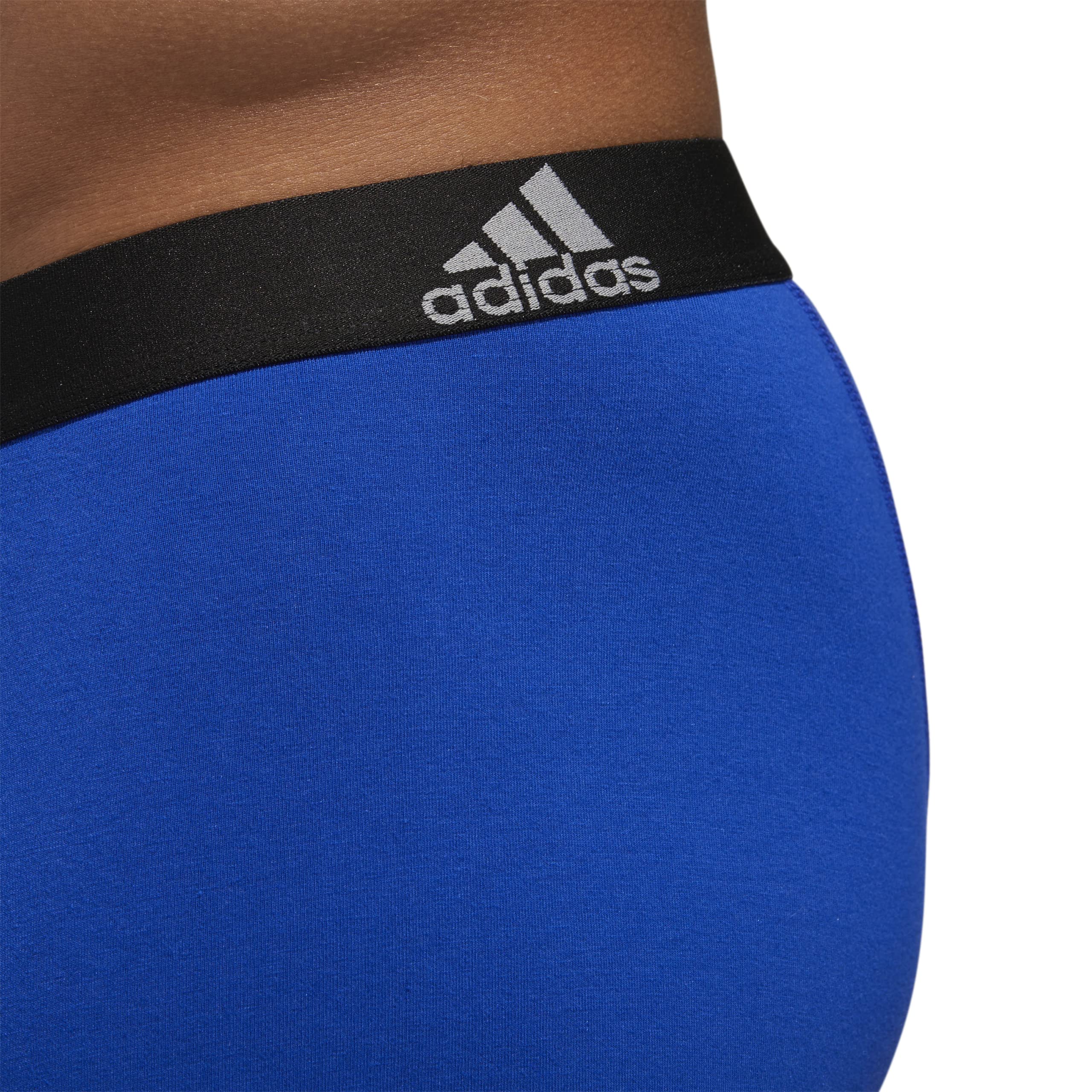 adidas Bokserki z elastycznej bawełny, 3 sztuki Mężczyźni Bokserki męskie, ze stretchu, 3 sztuki w opakowaniu (3 w zestawie)