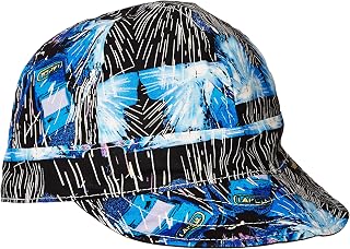 Lapco Lap C-7 4-Panel Welder's Caps, 100% Cotton, 7", Assorted Colors