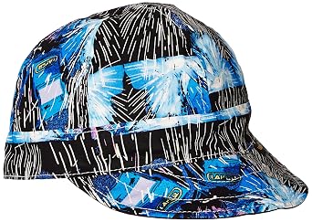 Lapco Lap C-7 4-Panel Welders Caps, 100% Cotton, 7", Assorted Colors