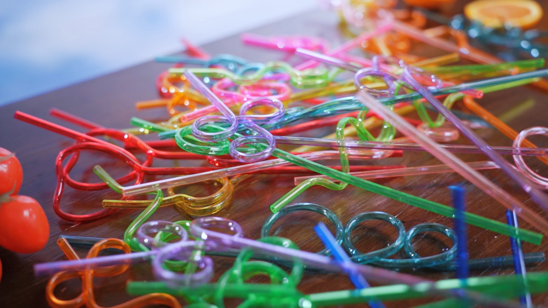 Amazon.com: Yoande 60 Pcs Crazy Silly Straws Colorful Reusable