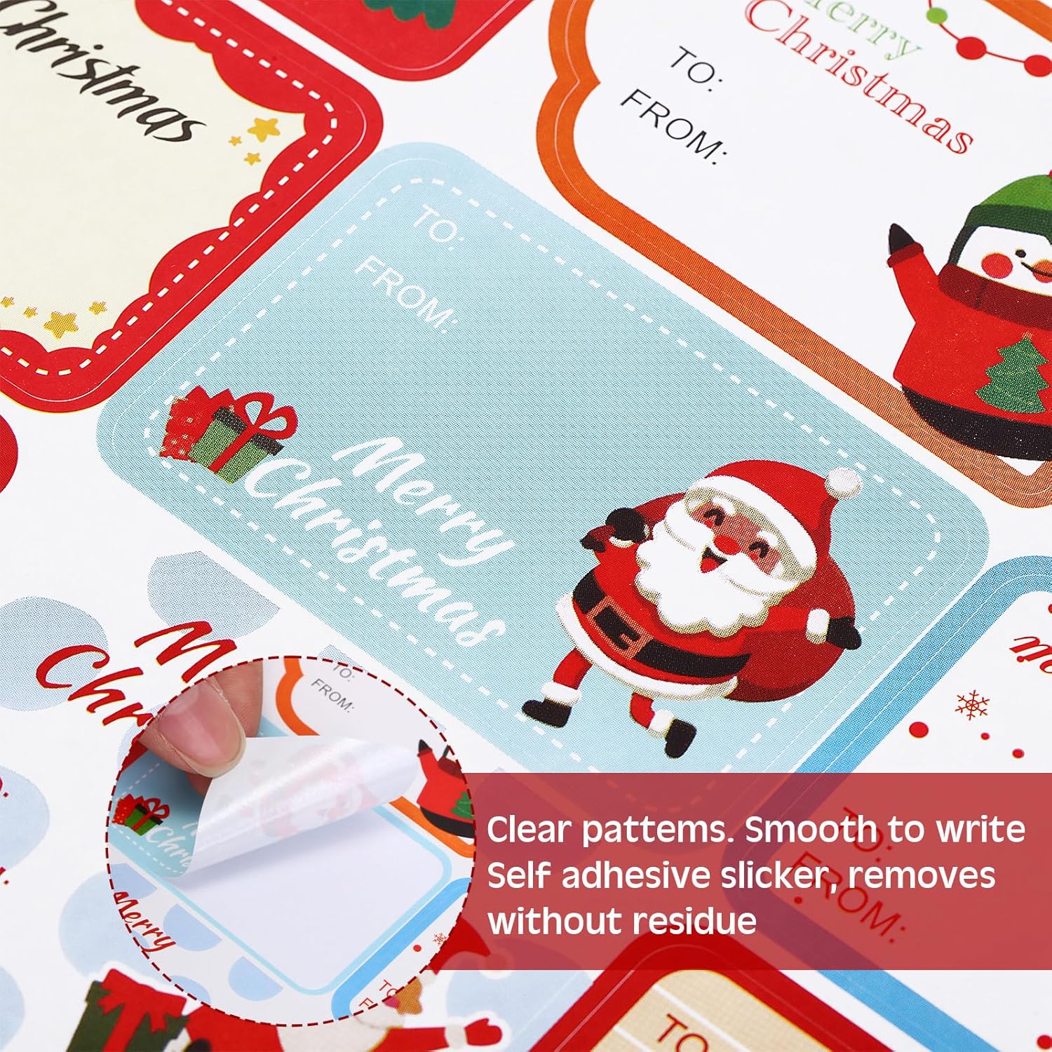 TecUnite 100 Pack Christmas Red Gift Boxes with Lids Tag,4x4x4 Inch Bulk Christmas Wrapping Boxes with Green Ribbon for Candles, Mugs, Crafting, Birthday Party