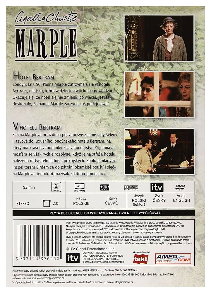(未使用･未開封品)Miss Marple: At Bertram&#39;s Hotel [VHS] 未使用・未開封品)Miss Marple: At Bertram's Hotel [VHS