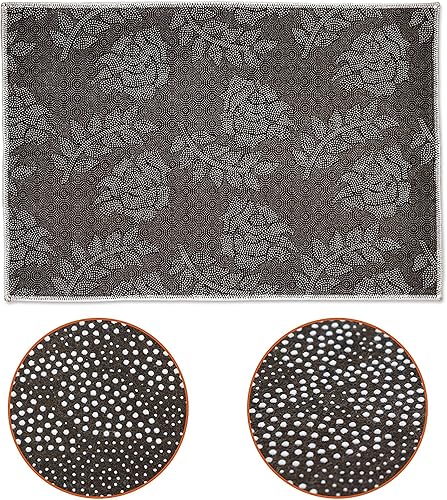 Miniatura 5 de Keep Off - Alfombra moderna y grande antideslizante para sala de estar, dormitorio, escritorio, suelo de madera, decoración del hogar, 20 x 32