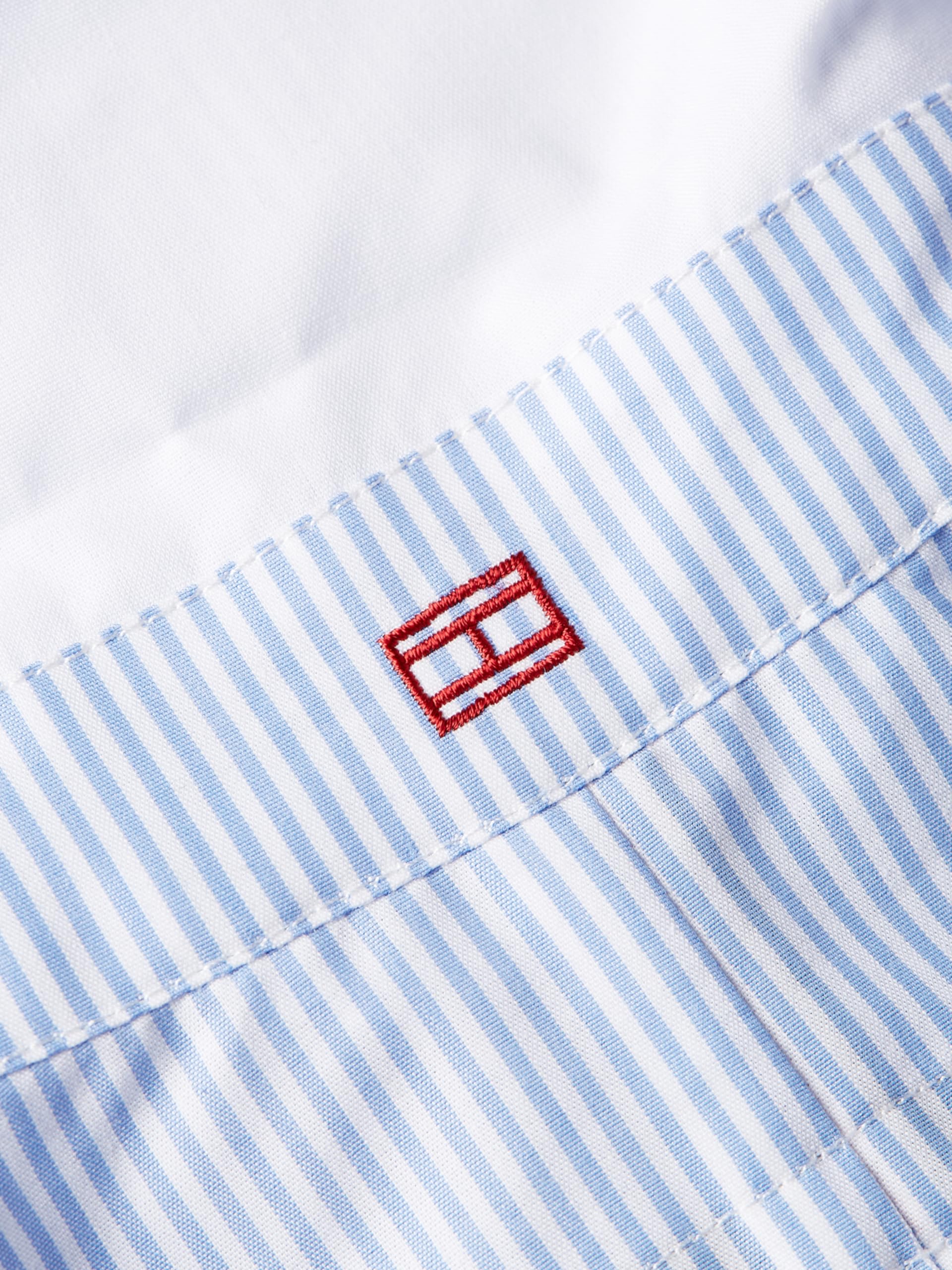 Tommy Hilfiger Marynarki/kurtki sportowe Kobiety Popelina W Paski, Regularna Marynarka Sb