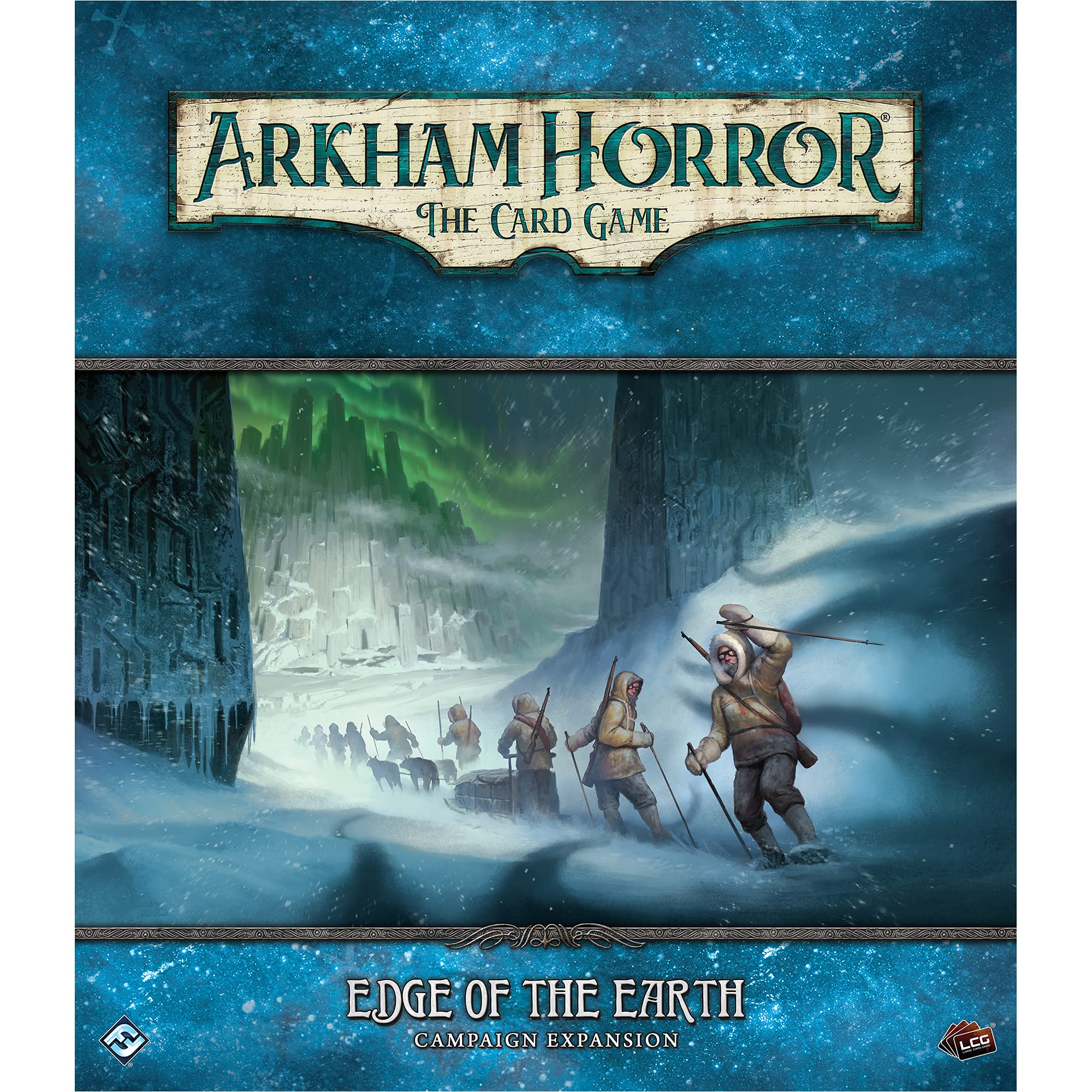 Amazon.com: Arkham Horror: The Card Game – Edge of The Earth Campaign  Expansion| Card Game for Teens and Adults | Ages 14+ |for 1-2 Players |  Average Playtime 60 - 120 Minutes |