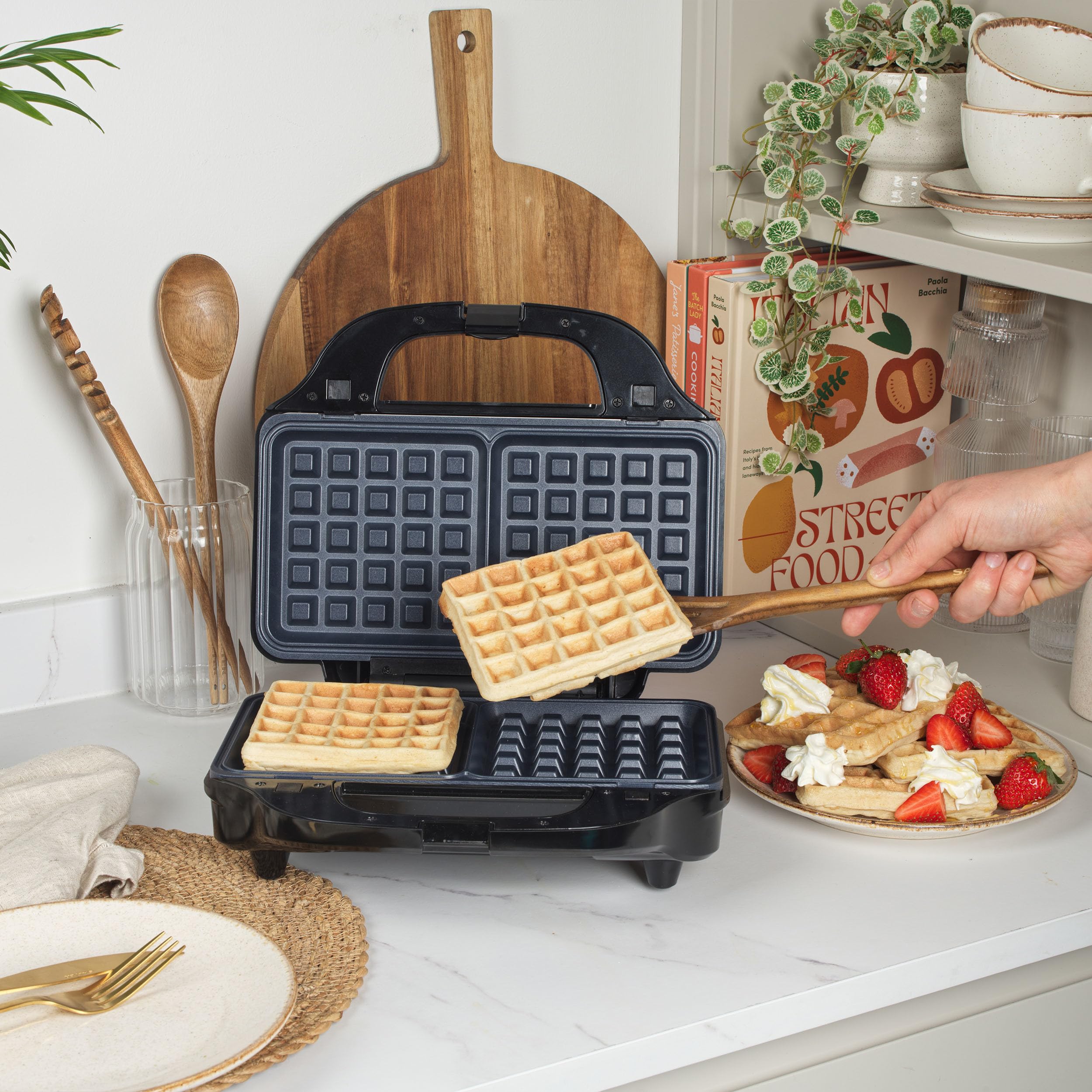 Salter, macchina per snack, EK2143, 3 in 1 stampo per dolcetti 3 in 1 Silver