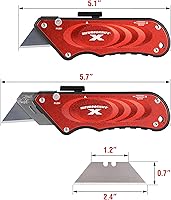 Vista 3 de Olympia Tools 33-132 Turboknife de Red