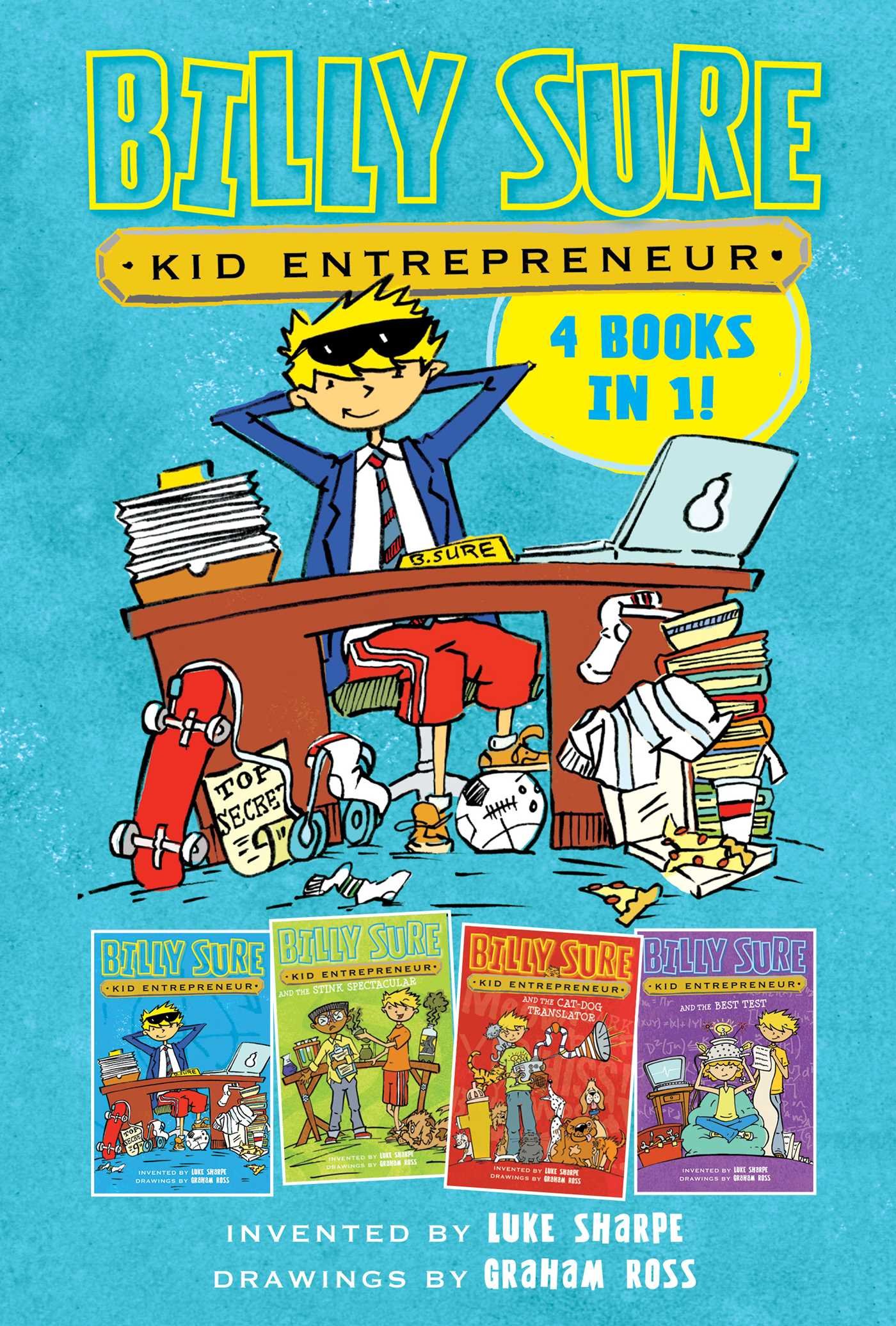 Billy Sure Kid Entrepreneur 4 Books in 1!: Billy Sure Kid Entrepreneur; Billy Sure Kid Entrepreneur and the Stink Spectacular; Billy Sure Kid ... Billy Sure Kid Entrepreneur and the Best Test