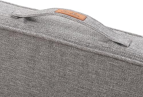 Miniatura 6 de FUNHOME Cojín de banco para exteriores, 42 x 18 x 3 pulgadas, resistente al agua, portátil, cojín para columpio de porche con asa y lazos,