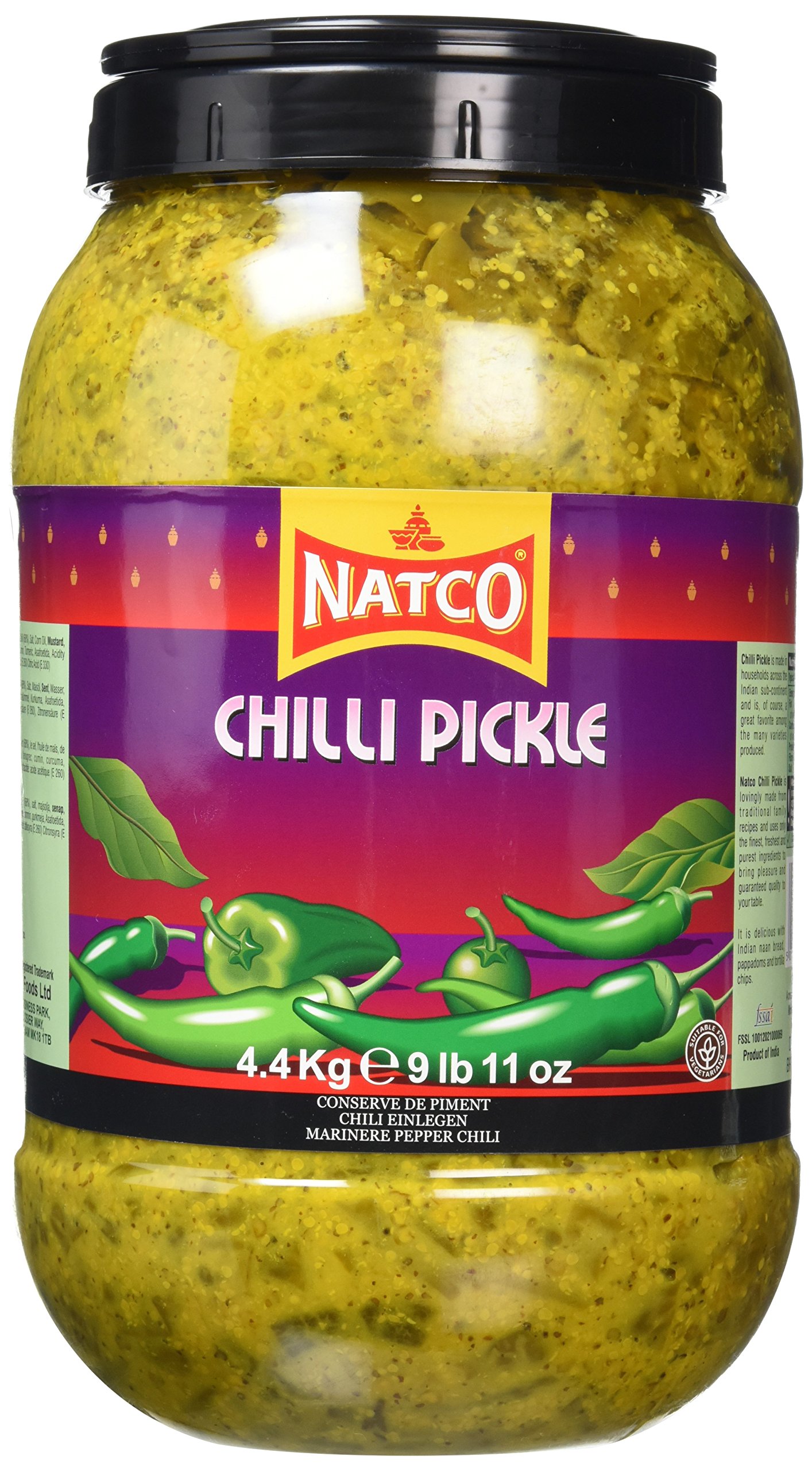 NatcoHot Chilli Pickle 4.4 kg