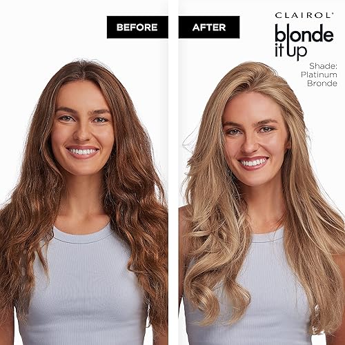 Miniatura 4 de Clairol Blonde It Up - Tinte permanente para el cabello, color platino Bronde, paquete de 1 unidad
