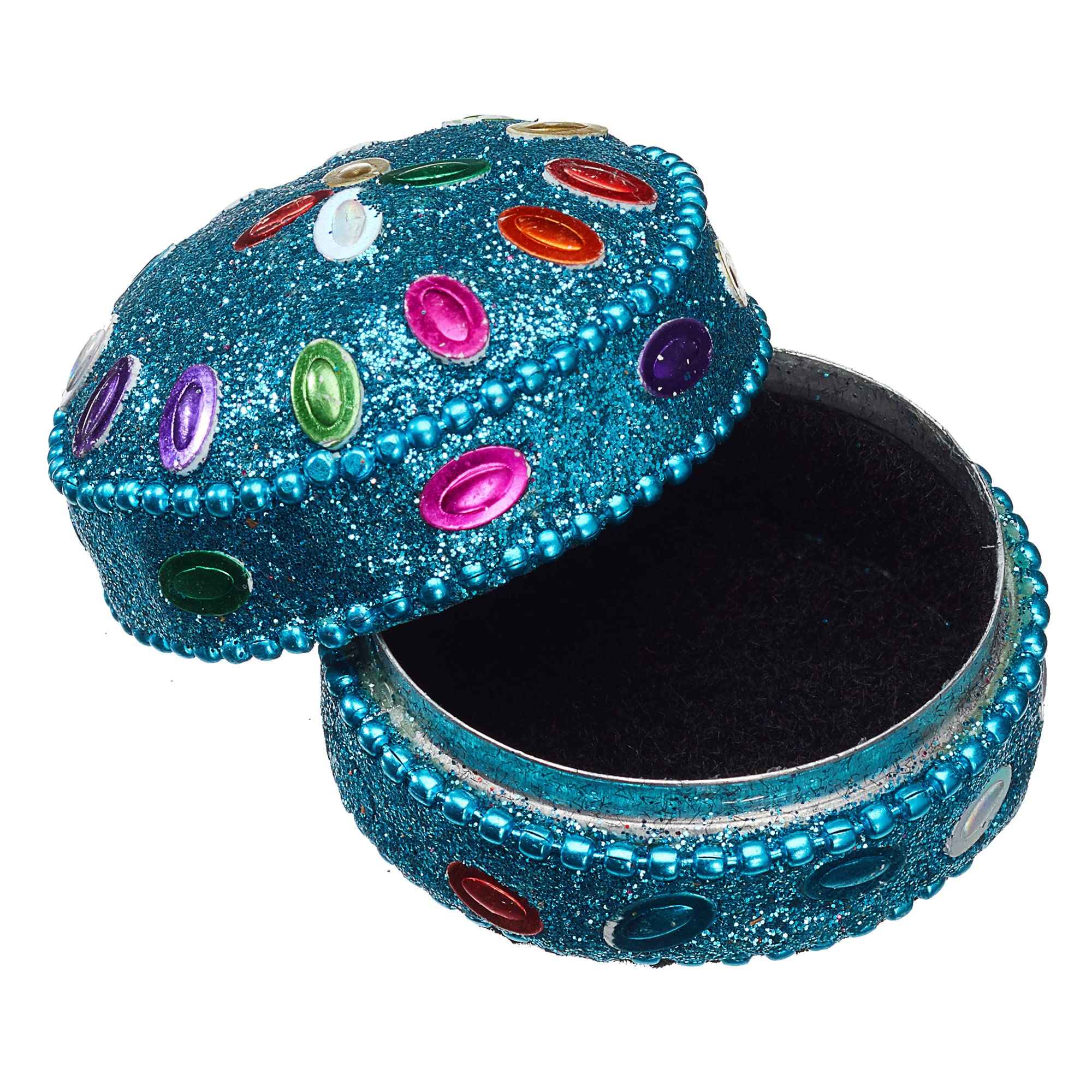 Lot De 10 Boîtes Cadeau Orientales Luxe - Paillettes Papier Métallisé - Pour Bijoux, Alimentaire, Petit Présent