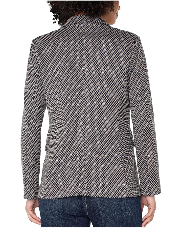 Liverpool Los Angeles Knit Jacquard Faux Double Breasted Blazer - #2 of 3