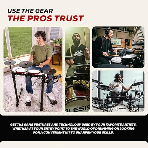 Vista 17 de Juego de batería Alesis para niño, kit para debutar