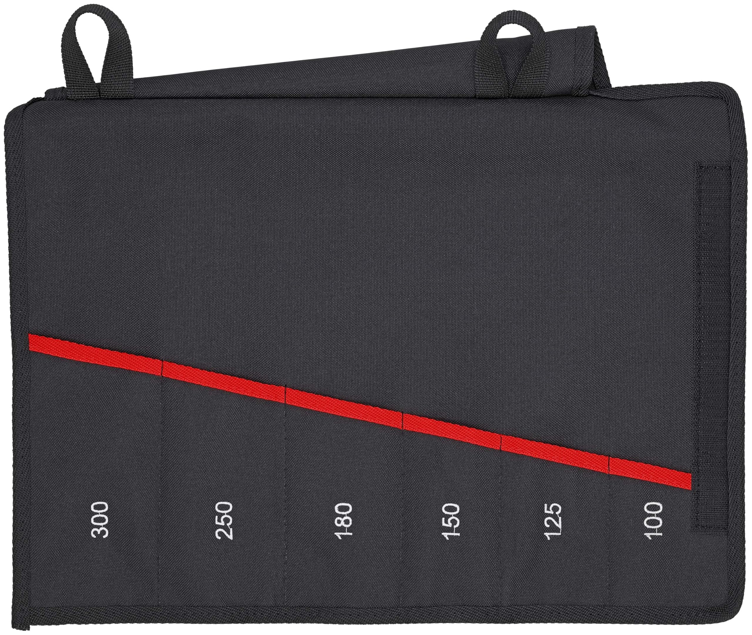 Knipex Black Tool Roll For Cobra Empty 6 Compartments 440 Mm, 00 19 55 S5 Le