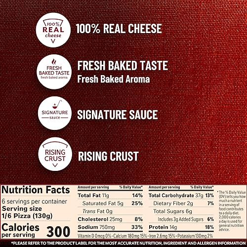 Miniatura 6 de DIGIORNO Original Rising Crust Pepperoni Frozen Pizza 27.5 oz box