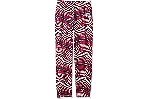 Zubaz Men's Pride Script Logo Track Pant