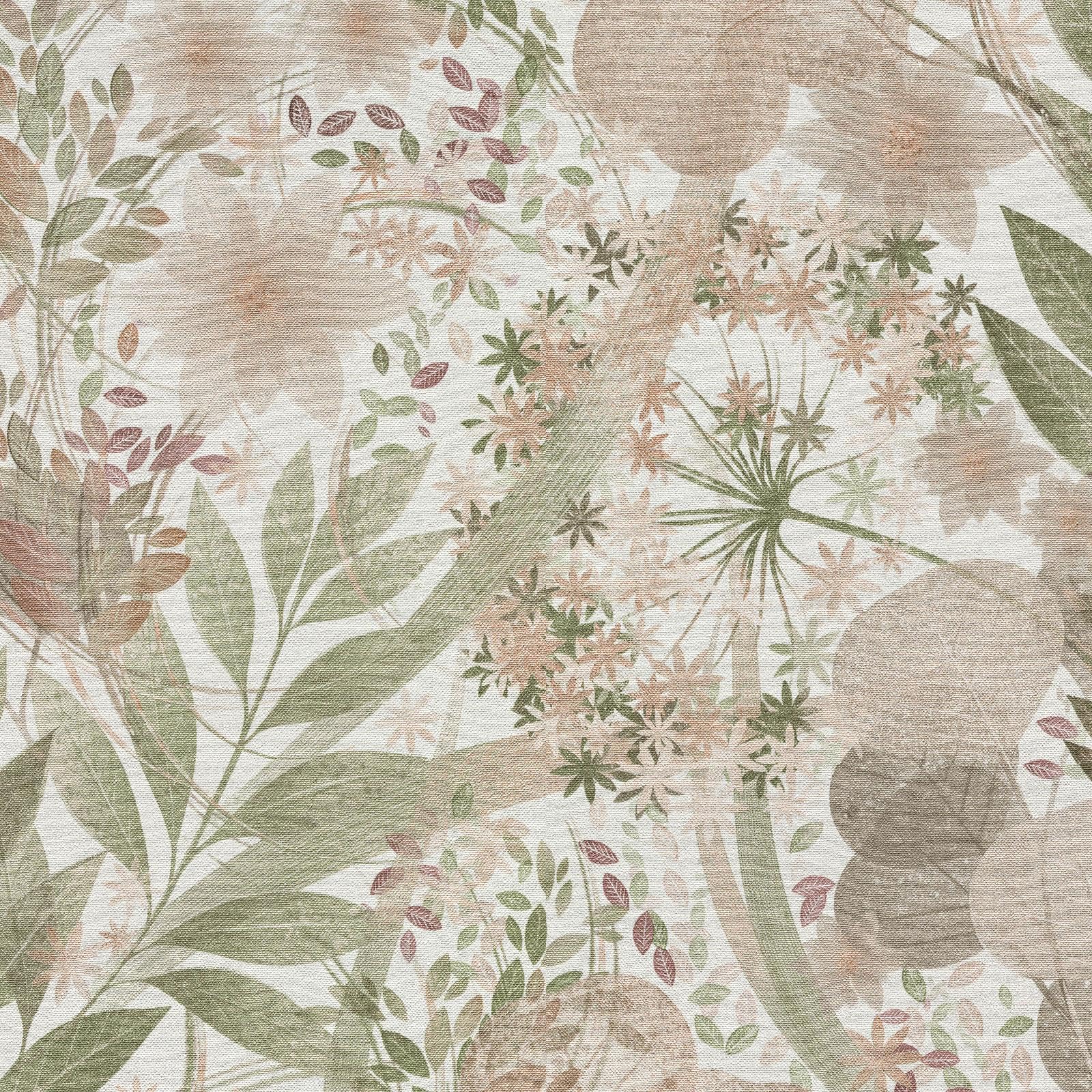 Erismann Secret Grove Wallpaper Pink/Green