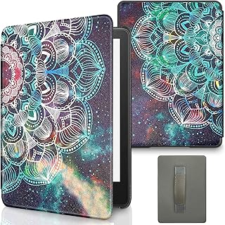 Aippdo Case for 6.8” Kindle Paperwhite 11th Generation 2021- Premium Lightweight Book Cover with Auto Wake/Sleep for Amazon Kindle Paperwhite 2021 Signature (Mandula Galaxy)