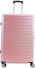 VIDA since 1995 VR629 Valise Rigide Grande Taille,souflet Extensible (Rose Or (Gold Pink), L - Large –84L-114L - 77x49x31cm - 4,3kg)