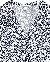 Vista 6 de Tienda Essentials - Camisa estilo popover de manga 34 con botones para mujer