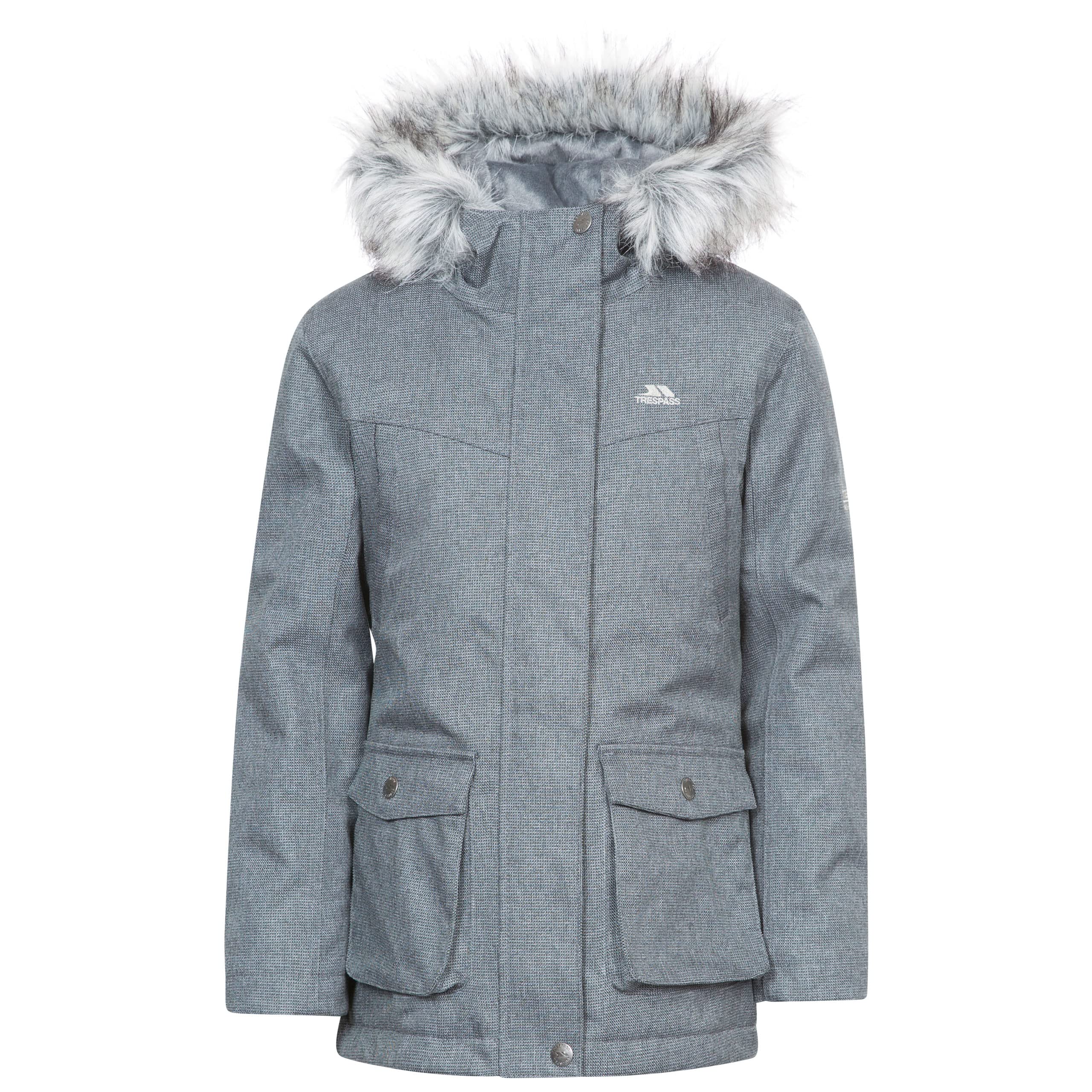 Trespass Qikpac X Waterproof Packaway Jacket Raincoat For Girls & Boys