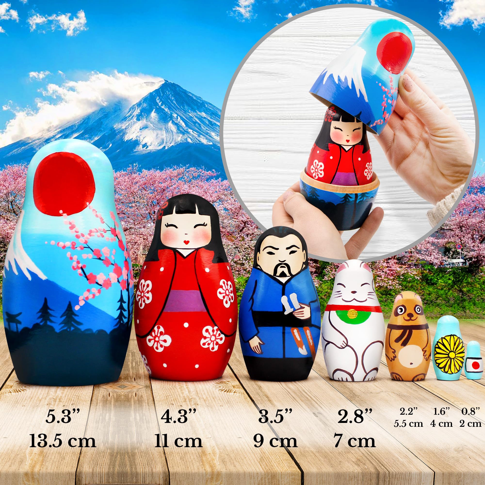 1380．1378 マトリョシカ　2点 DETAIL＞matryoshka マトリョーシカ