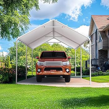 Amazon.com: Quictent 10x20 ft Heavy Duty Carport Canopy