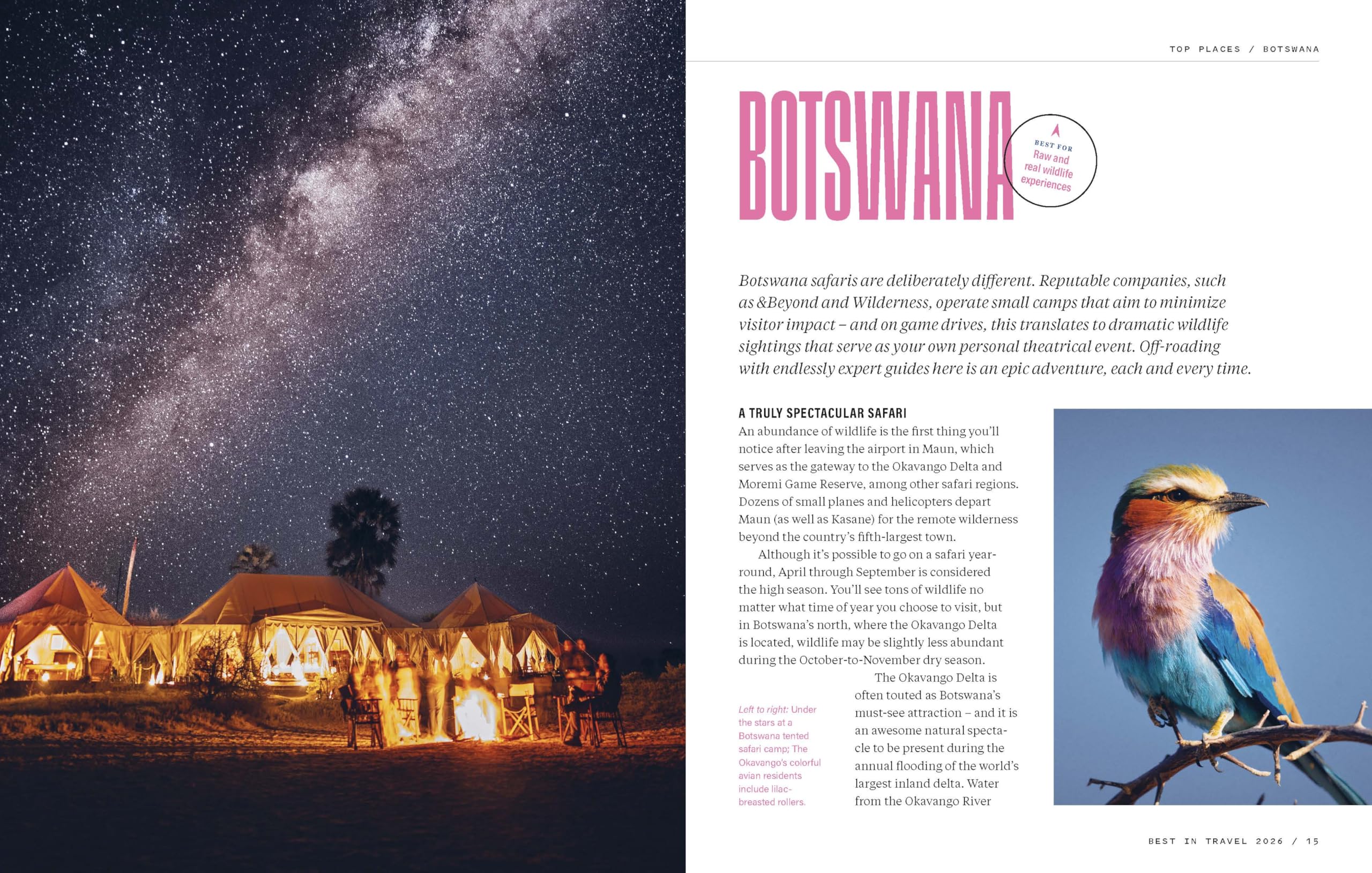 Lonely Planet's Best in Travel 2026 -anglais-: A Year's Worth of Travel Inspiration | Brand New Top 25 Places & Experiences | Trip Planning Tips & Advice