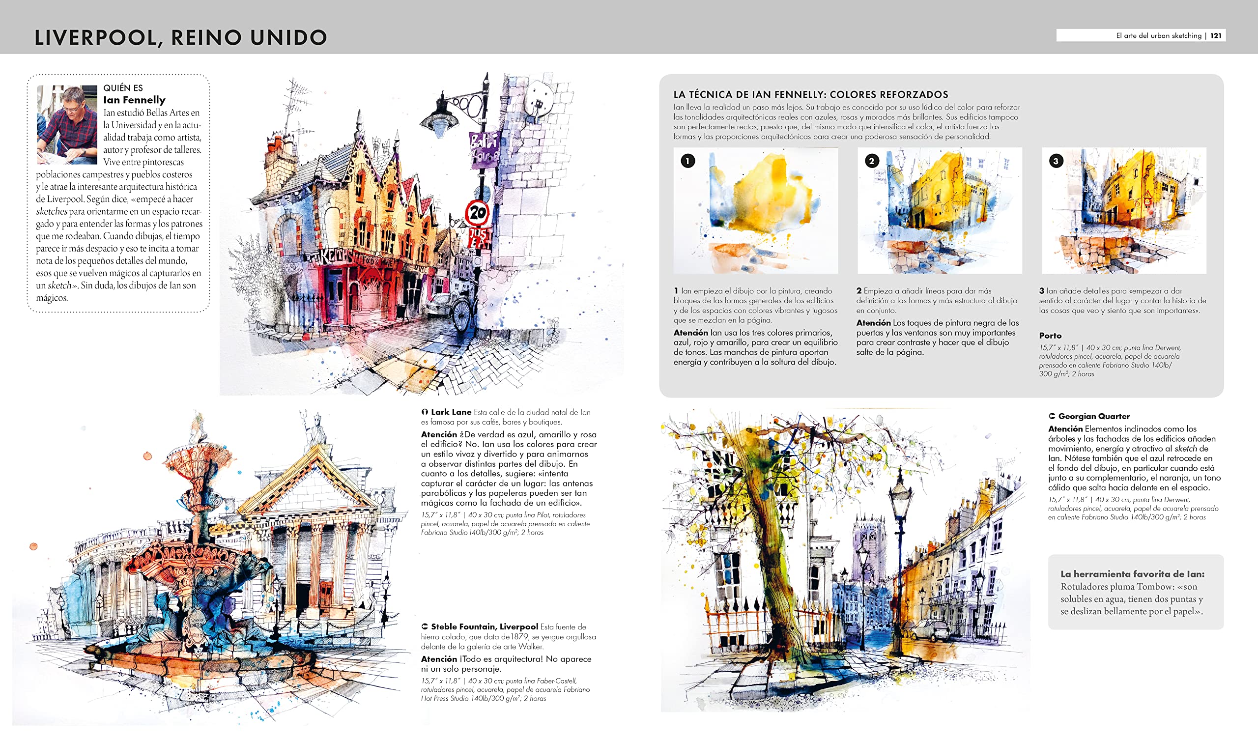 El arte del urban sketching. Nuevas ideas, inspiraciones y técnicas para ver y pintar el mundo