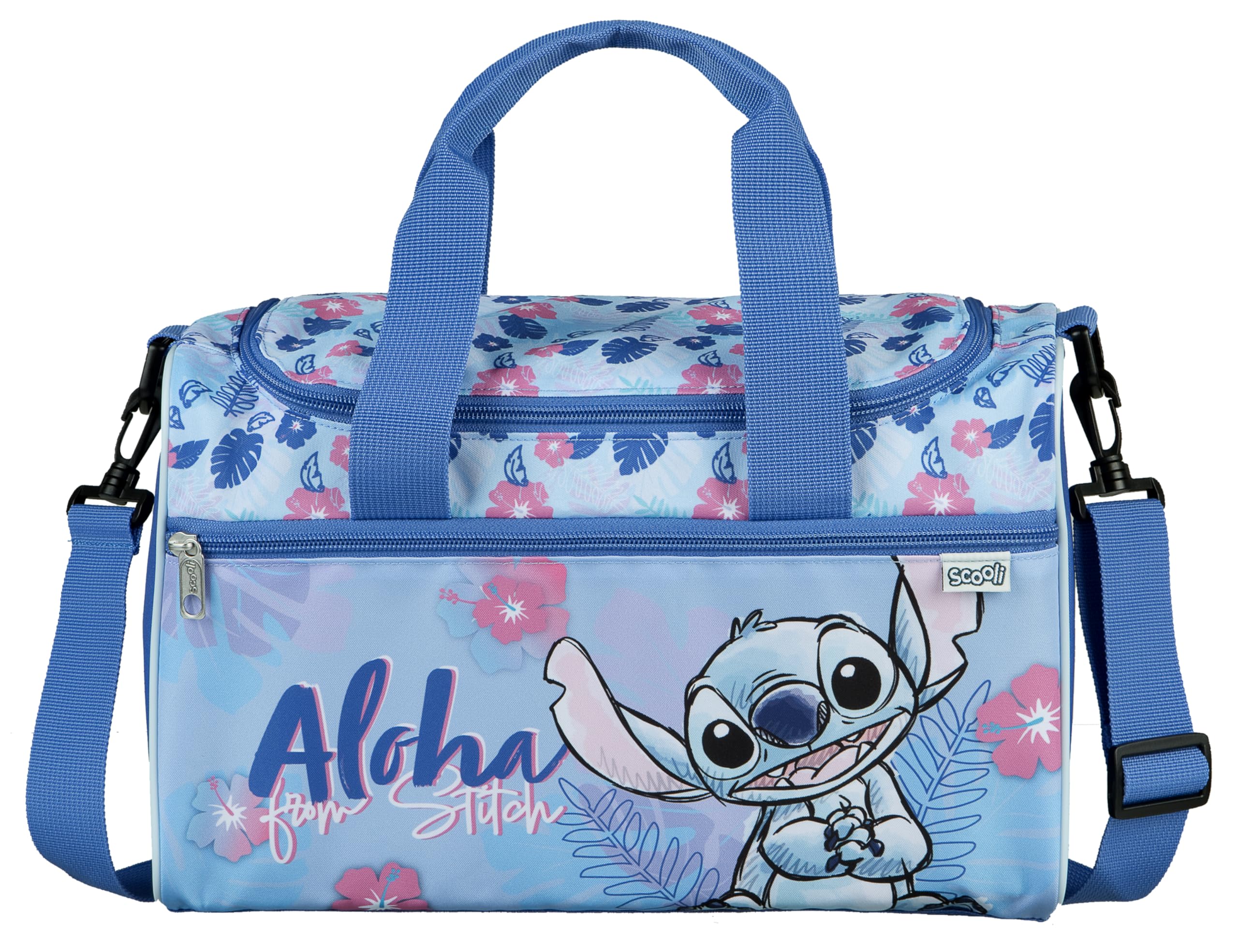 Scooli - Borsa sportiva per bambini - 23 x 35 x 16 cm - scomparto principale spazioso - tracolla regolabile - accessori per la scuola - borsa a tracolla
