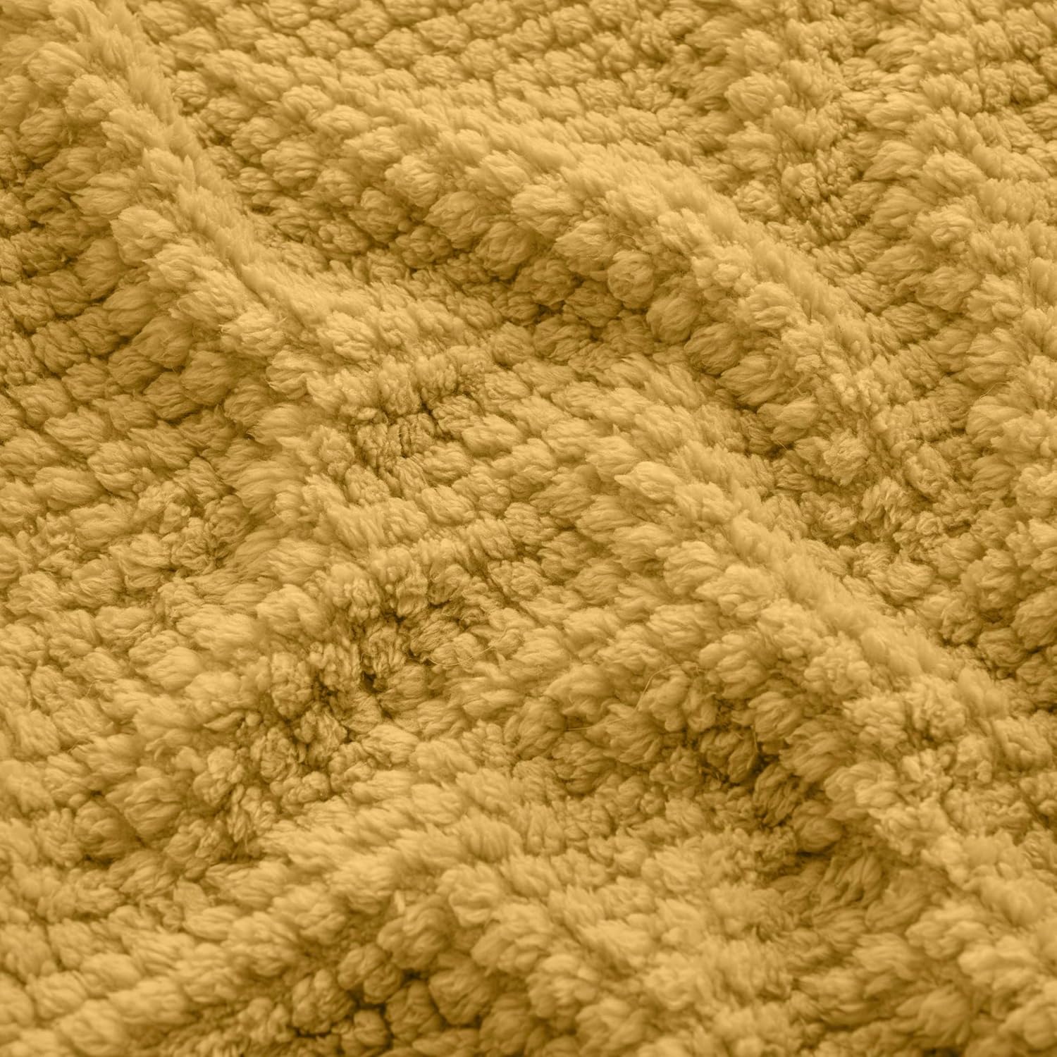 Yellow 300GSM Fleece Throw Blanket for Couch Sofa Bed, 60x80 Soft Cozy Flannel Blankets, Lightweight Fuzzy Fluffy Throws for Women - Image 5