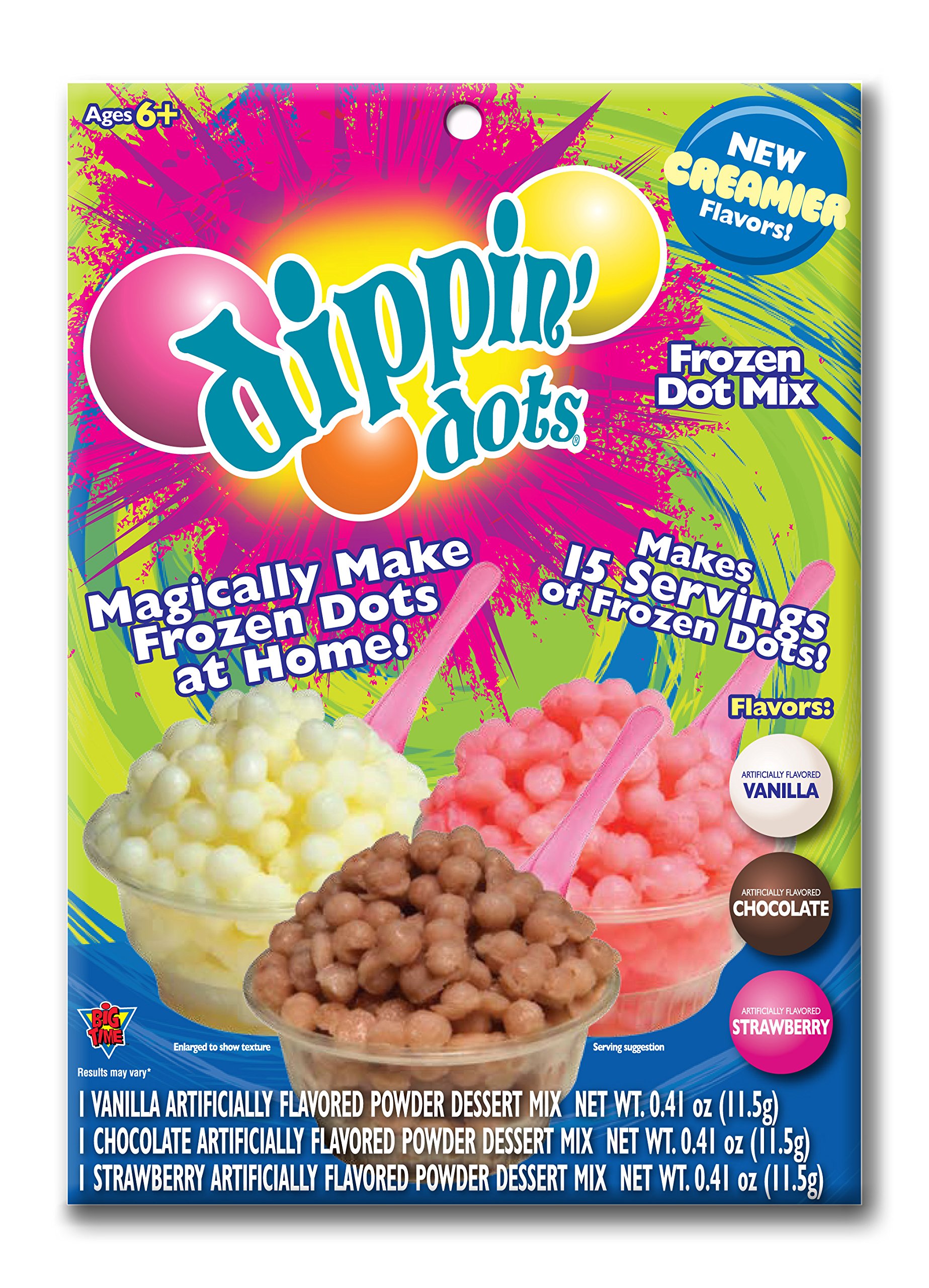 Buy Big Time Dippin' Dots 3Piece Flavor Mix 1 Online at desertcartUAE