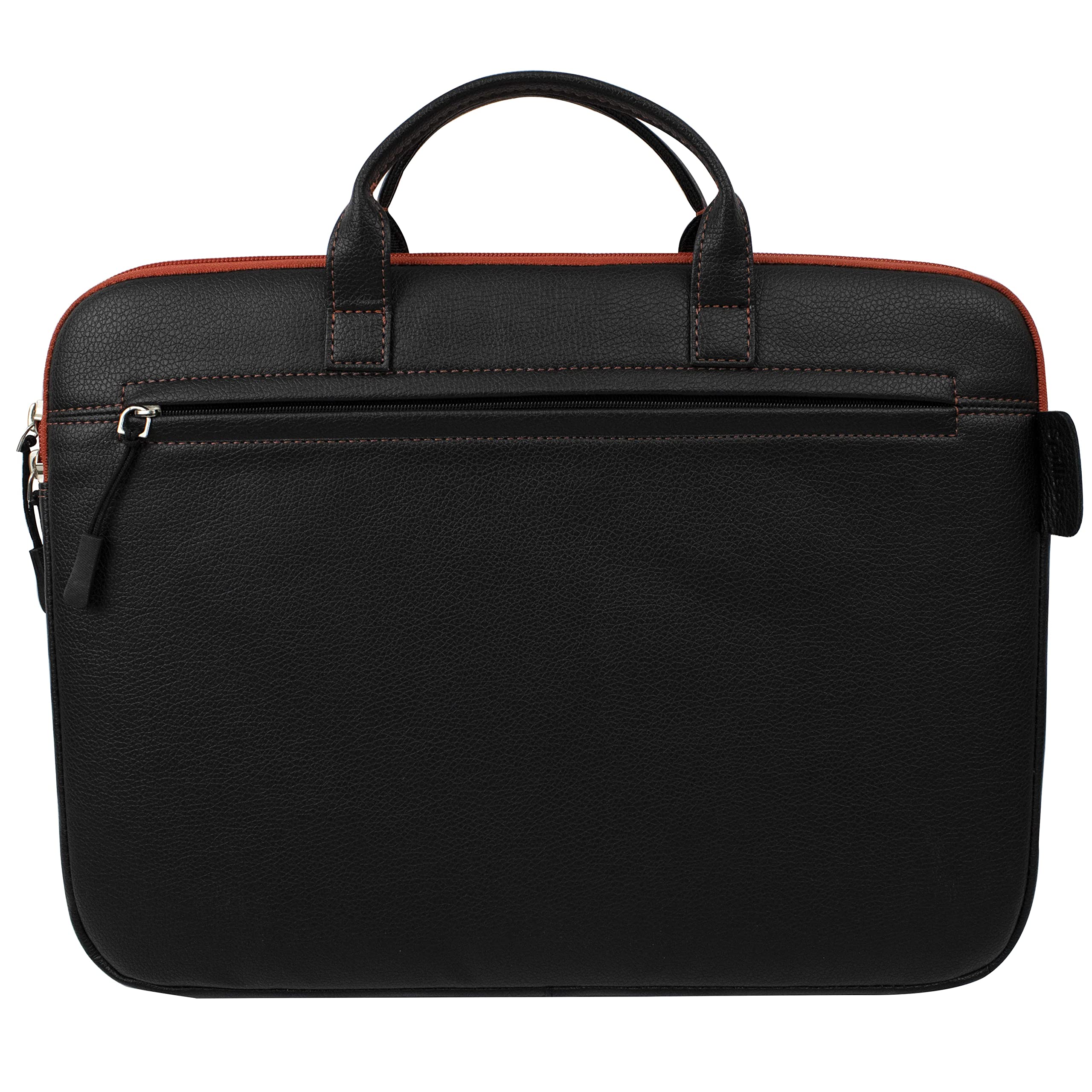 Spillbox Laptop Bag Protective Sleeve Case Cover Pouch with Hand Handle for 13 |13.3Inch Laptop for Men & WomenCompact Messenger Bag Black (Orange) (B0BNLCRKTT) Amazon Price History, Amazon Price Tracker