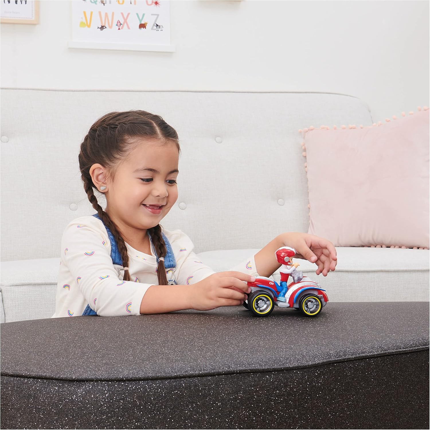 PAW PATROL Ryder’s Rescue ATV Vehicle with Collectible Figure, for Kids Aged 3 and up