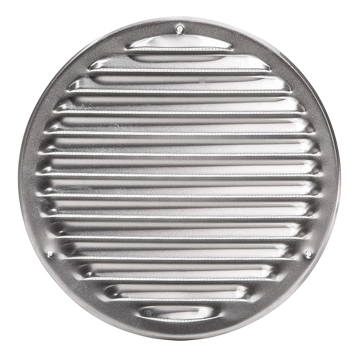 Buy Vent Systems 8'' Inch Soffit Vent Cover Round Air Vent Louver