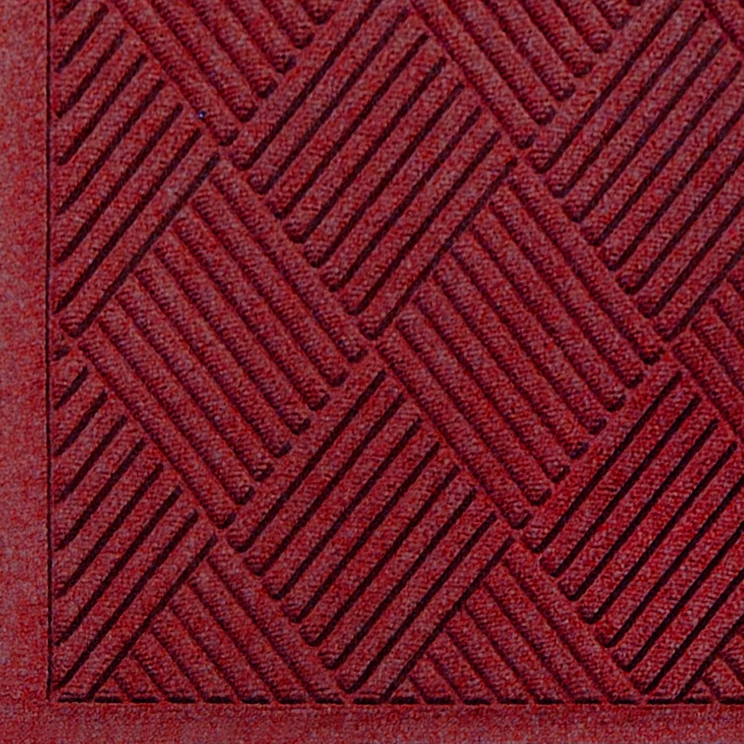 M+A Matting – 221550046 221 Waterhog Fashion Diamond Polypropylene Fiber Entrance Indoor/Outdoor Floor Mat, SBR Rubber Backing, 6′ Length x 4′ Width, 3/8″ Thick, Red/Black M+A Matting – 221550046 221 Waterhog Fashion Diamond Polypropylene Fiber Entrance Indoor/Outdoor Floor Mat, SBR Rubber Backing, 6′ Length x 4′ Width, 3/8″ Thick, Red/Black