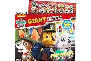 Paw Patrol Coloring and Activity Giant Floor Pad