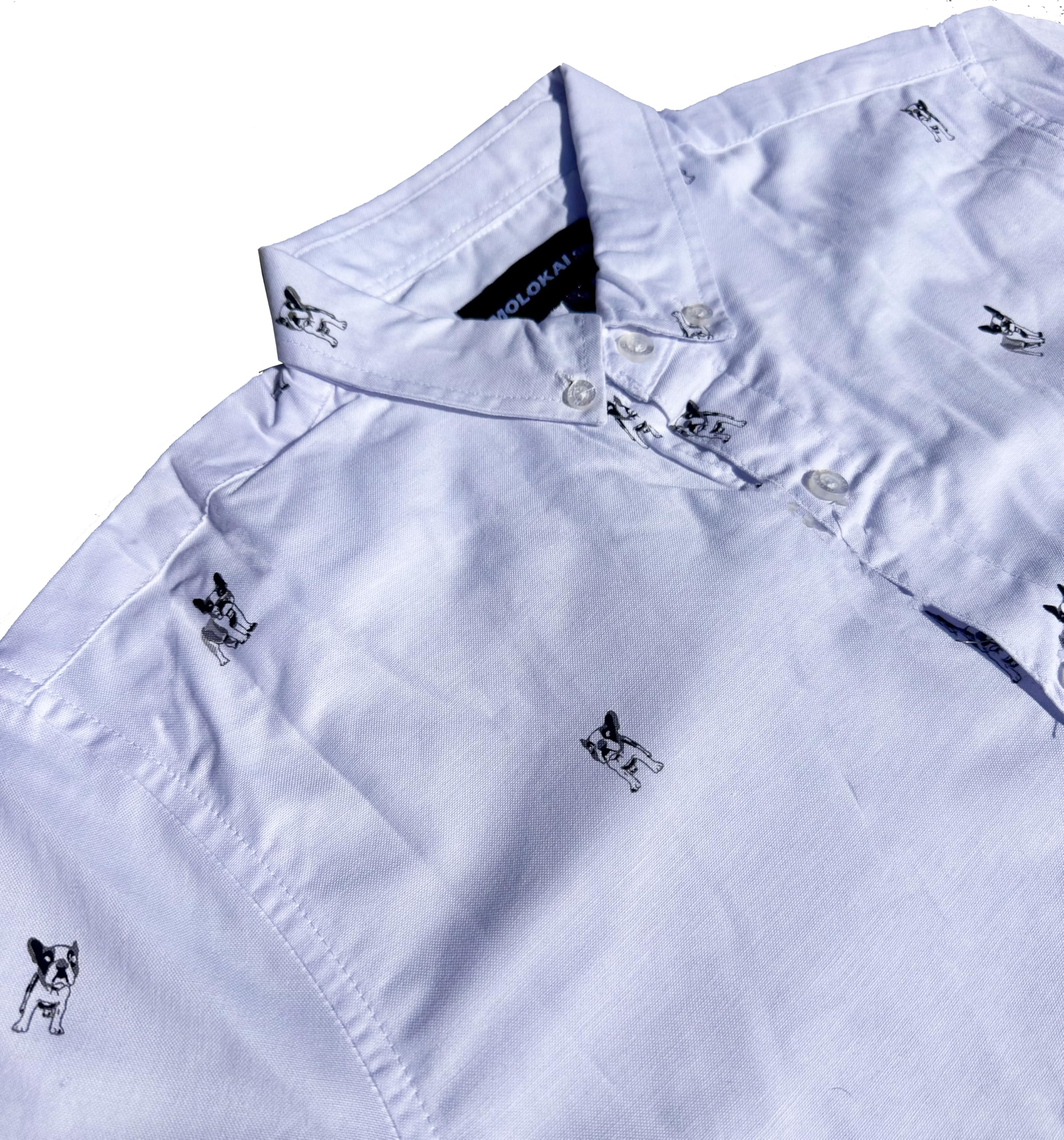 Molokai Fun Novelty Shirts (French Bulldogs, Large)