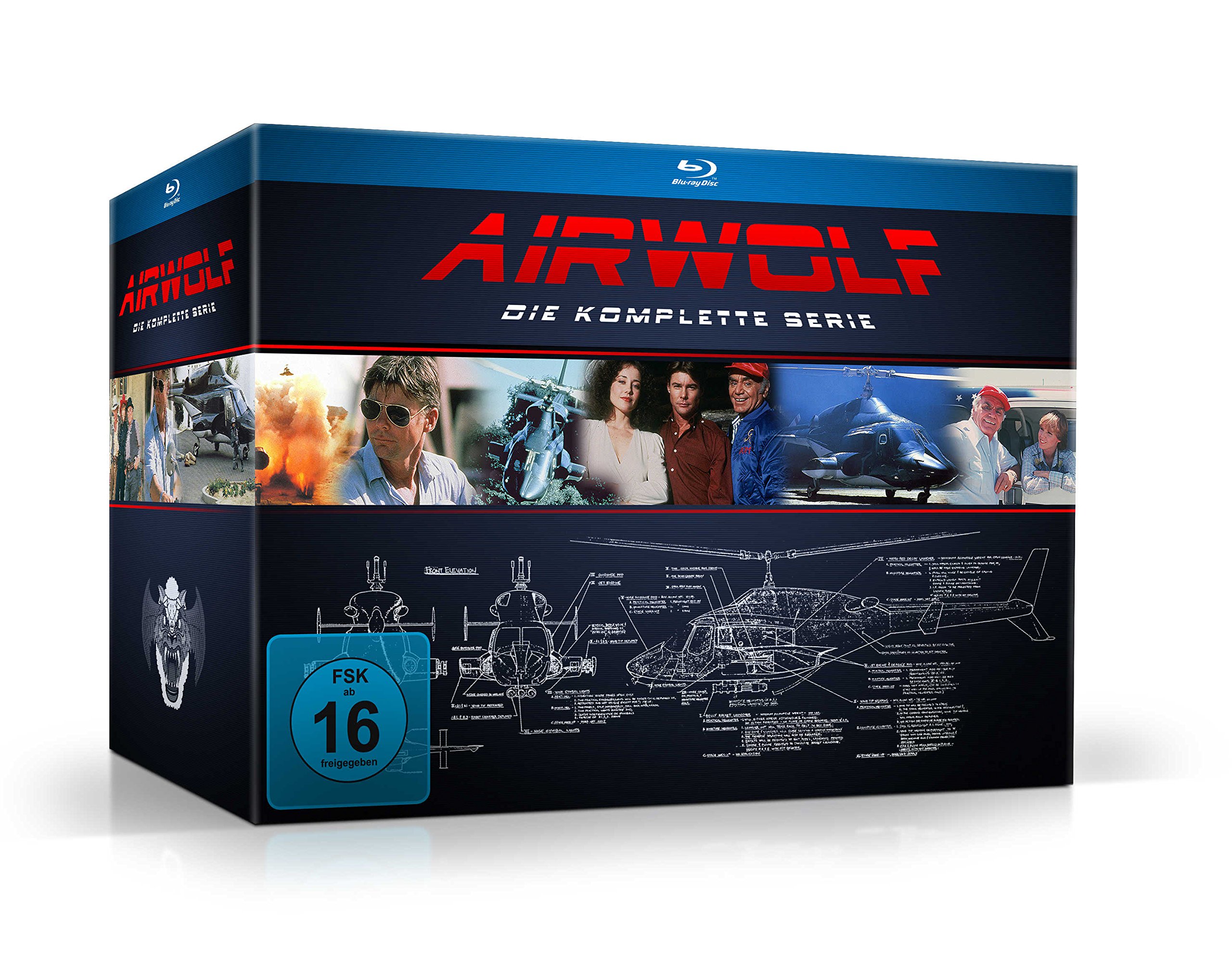 Airwolf - Die komplette Serie [Blu-ray] (exklusiv bei Amazon.de) & Airwolf - Der Kinofilm