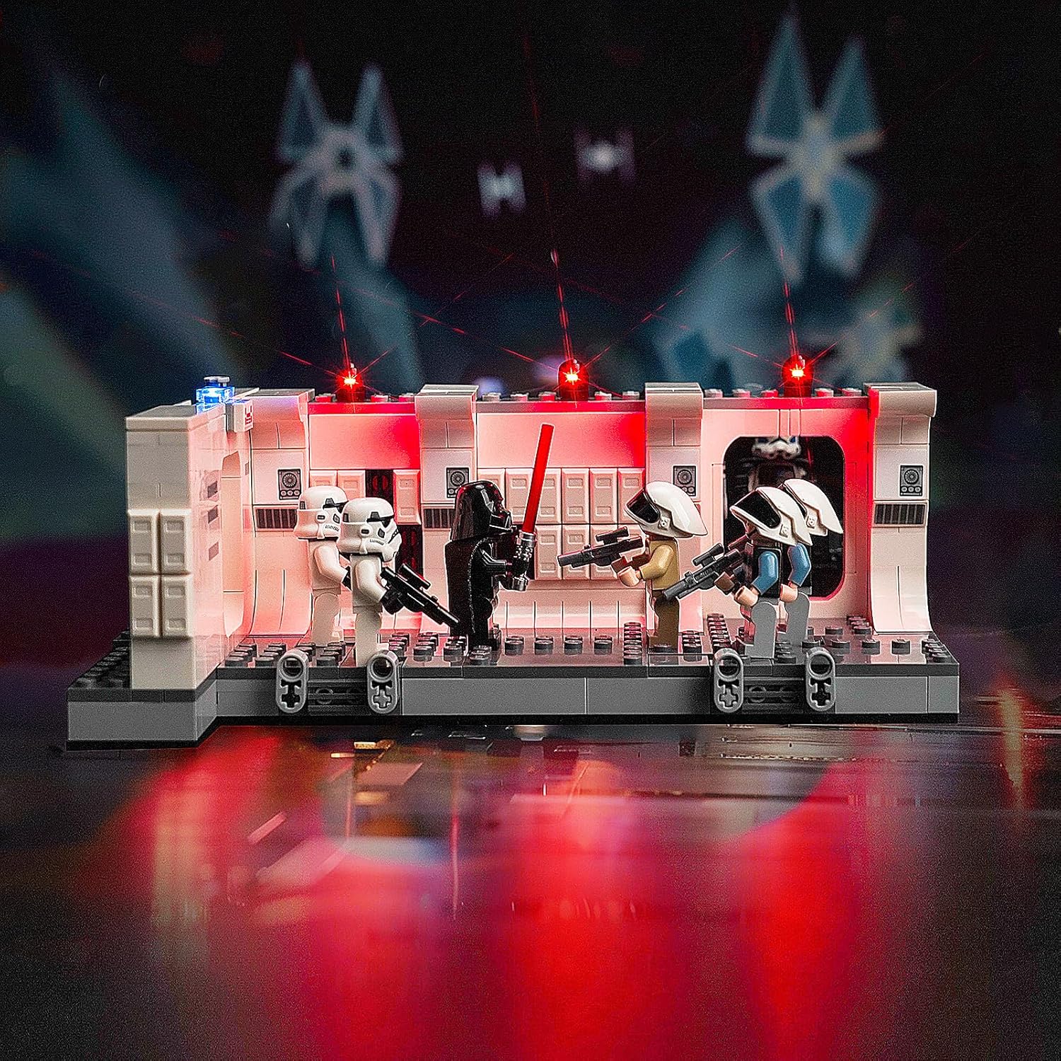 LED Lighting Compatible with Lego 75387 A New Hope Boarding The Tantive IV, Light Kit Compatible with Lego 75387, Giving Light to Model, NOT Included The Model Set
