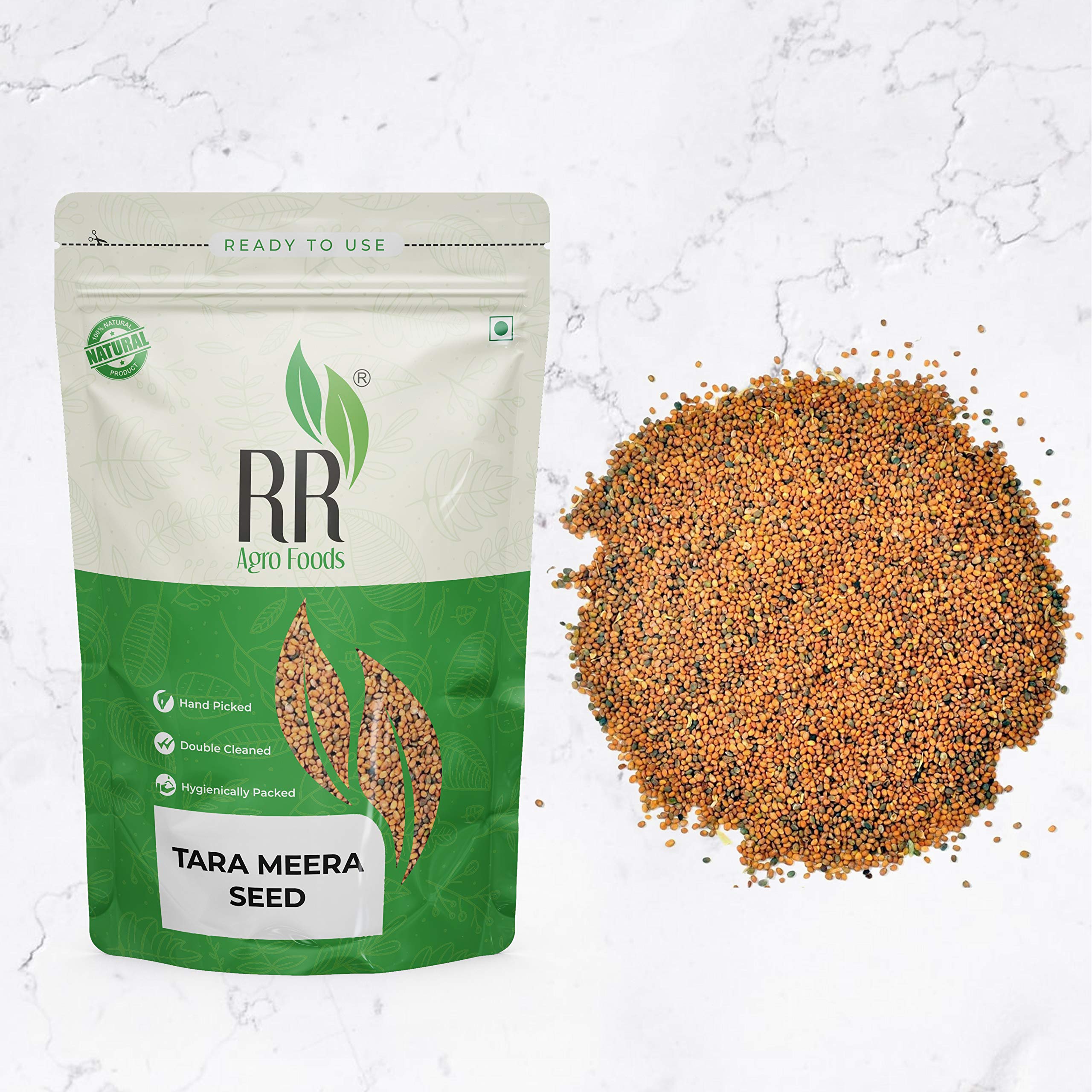 R R AGRO FOODS 100% Natural Taramira Seeds 500 GM | Tarameera Seed | Eruca Sativa | Sarishapa | Rocket Seeds | Pack of 1 (B0895198FP) Amazon Price History, Amazon Price Tracker
